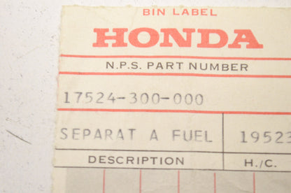 Fuel Separator A NOS