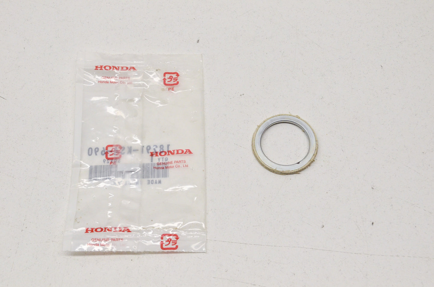 OEM Honda 18291-KS4-690 Exhaust Pipe Gasket NOS