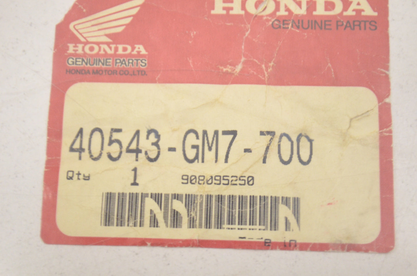 OEM Honda 40543-GM7-700 Chain Adjuster NOS