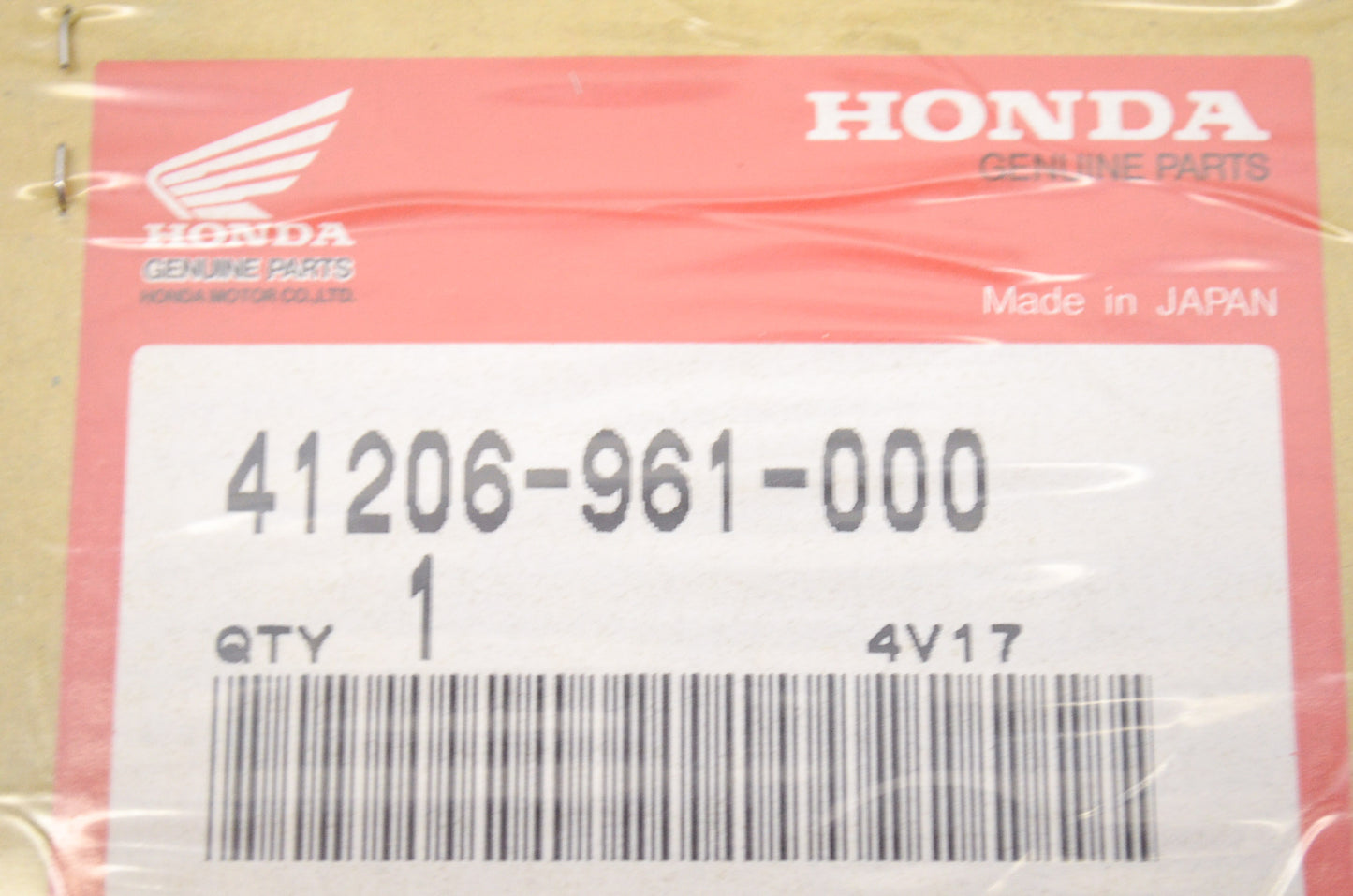 Sprocket Dust Seal NOS