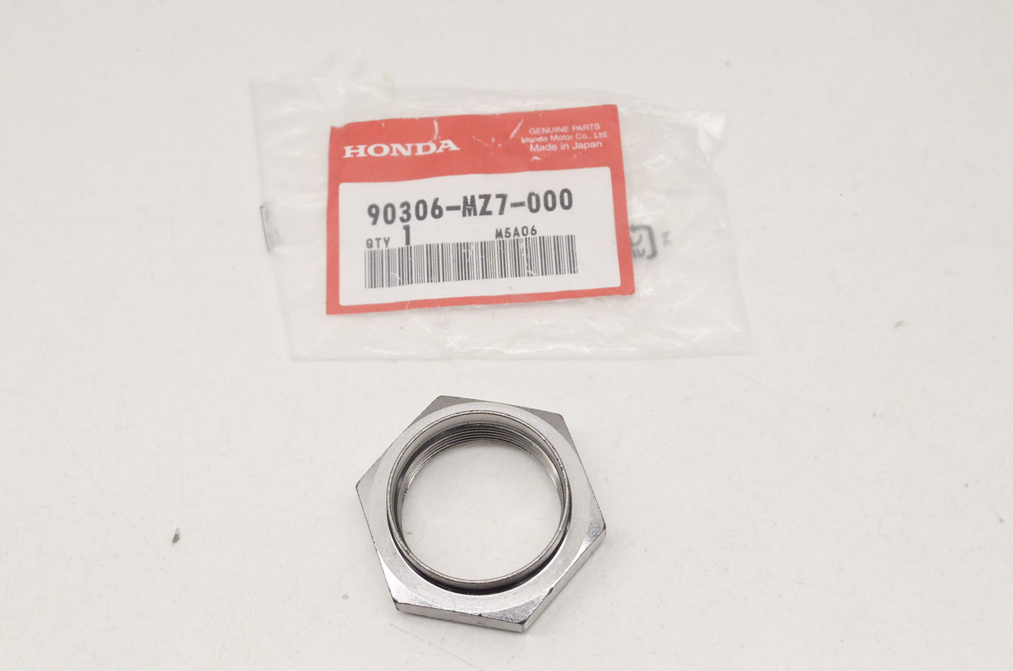 OEM Honda 90306-MZ7-000 Lock Nut 35mm NOS