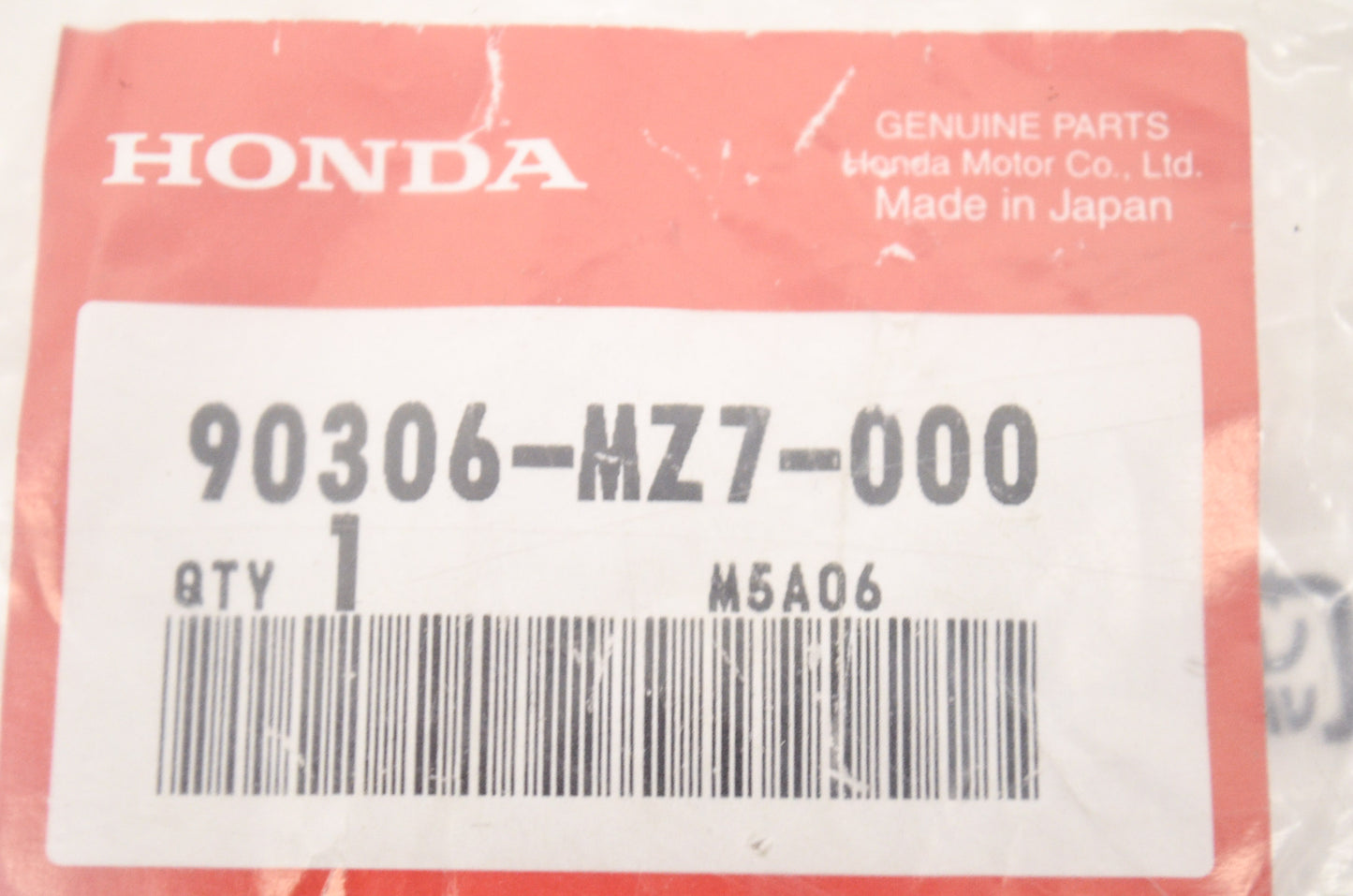OEM Honda 90306-MZ7-000 Lock Nut 35mm NOS