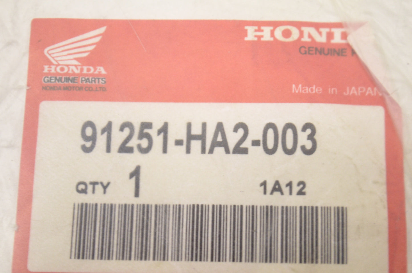 OEM Honda 91251-HA2-003 Dust Seal (18X23X3) NOS