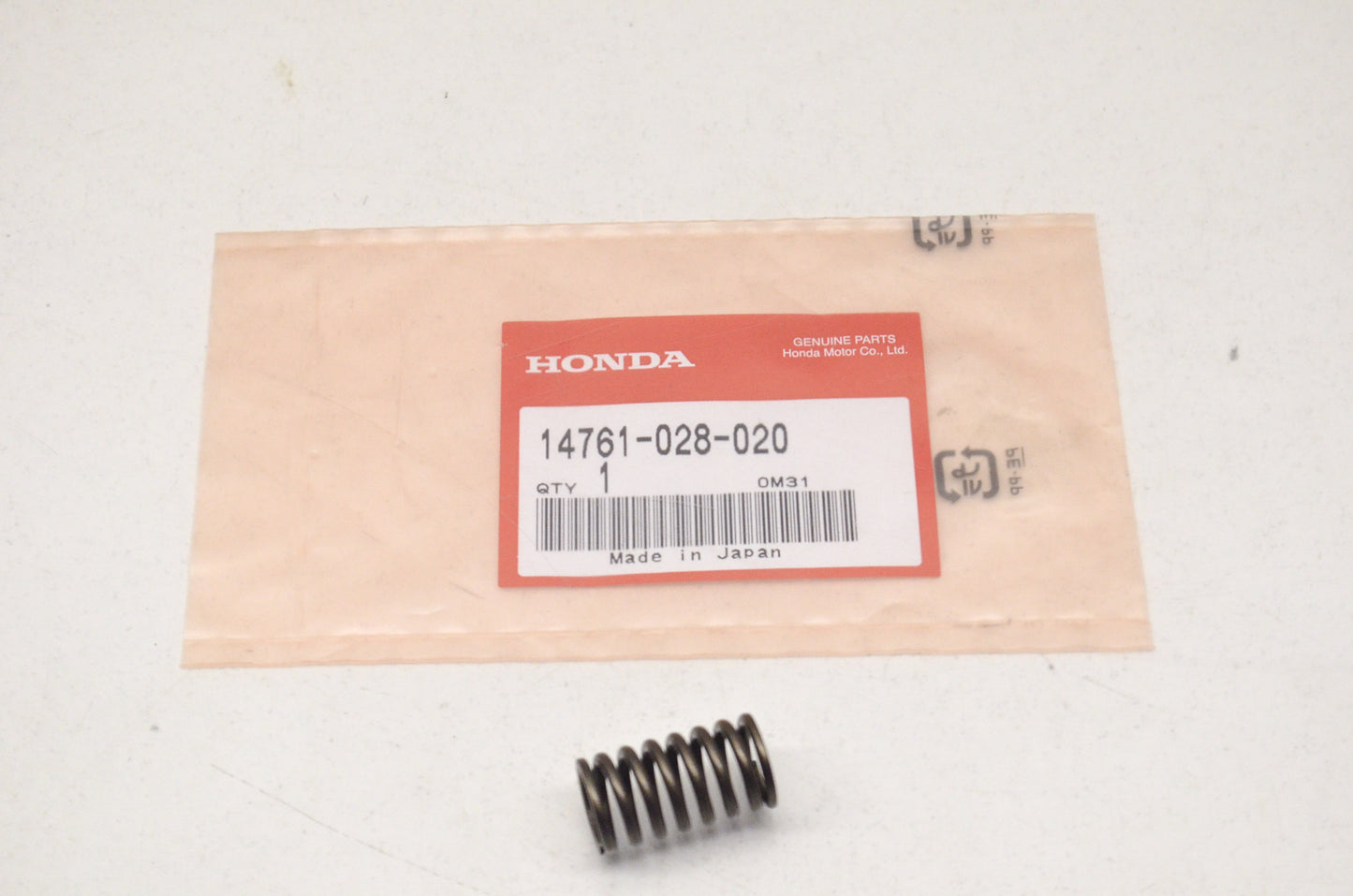 OEM Honda 14761-028-020 Valve Spring NOS