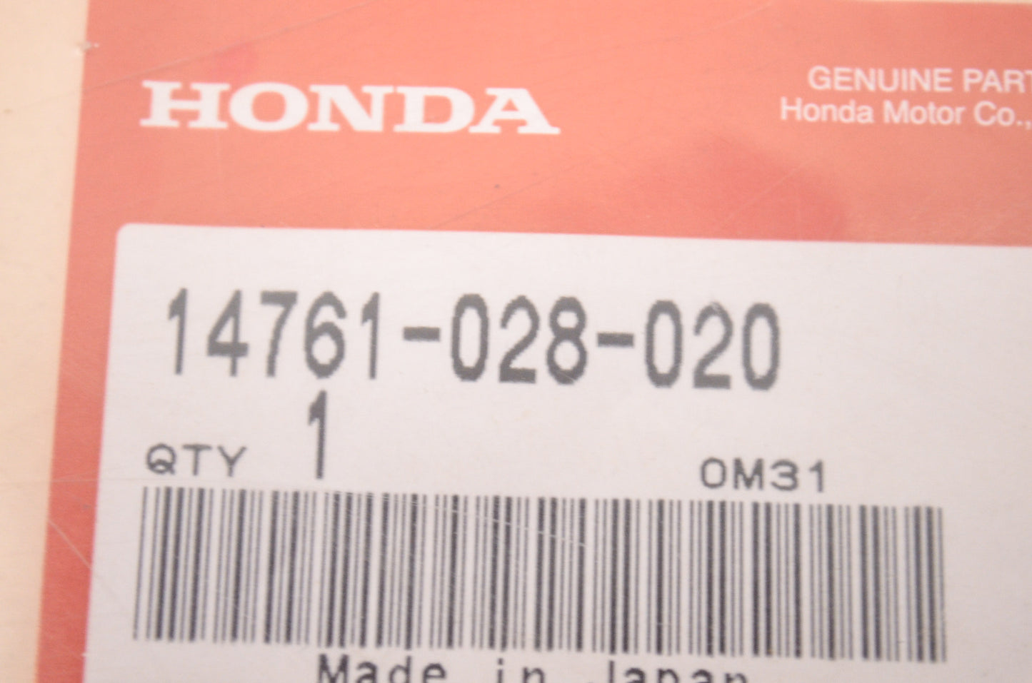 OEM Honda 14761-028-020 Valve Spring NOS