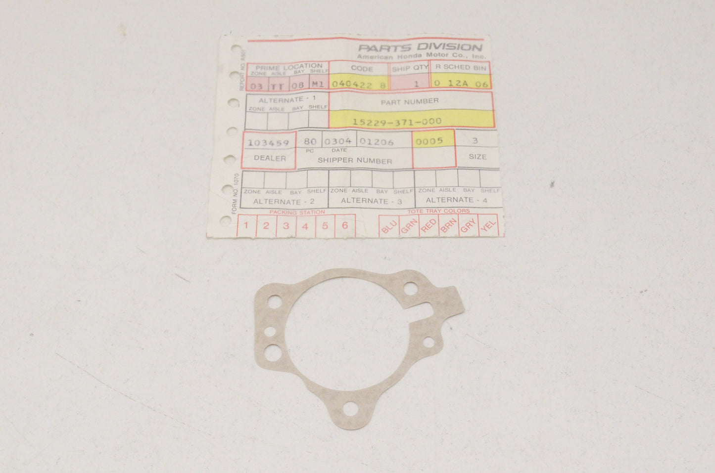 Gasket NOS