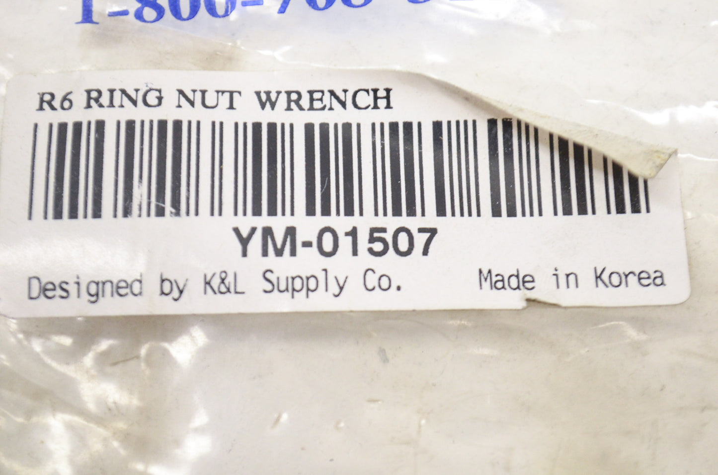 Ring Nut Wrench R6 NOS
