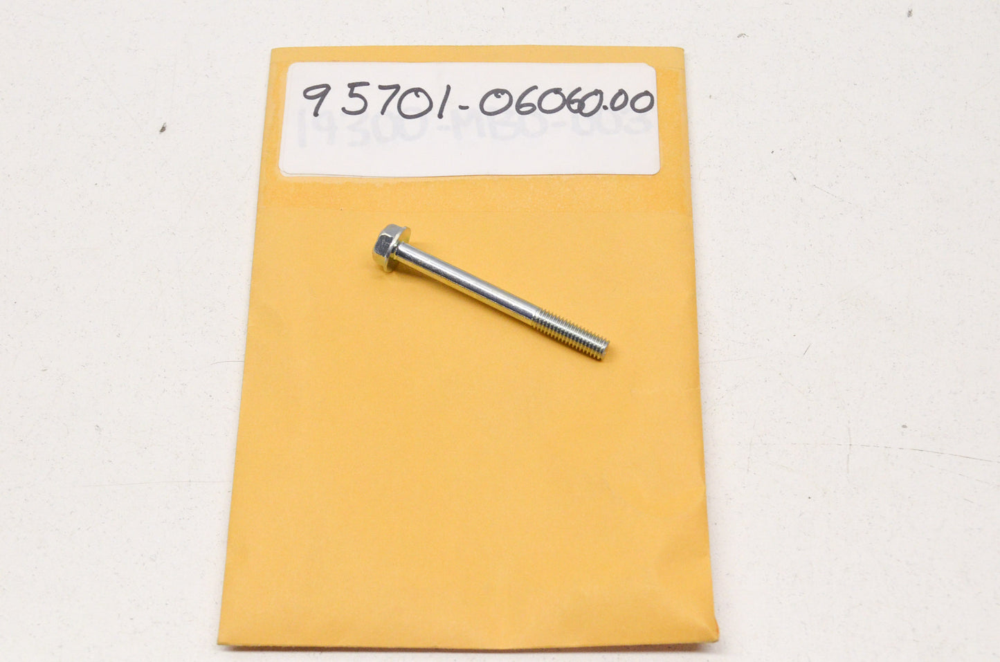 OEM Honda 95701-06060-00 Flange Bolt (6X60) NOS