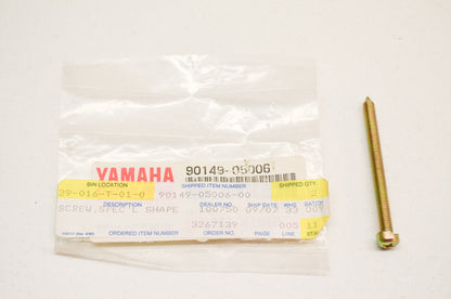OEM Yamaha 90149-05006-00 Special Shape Screw NOS