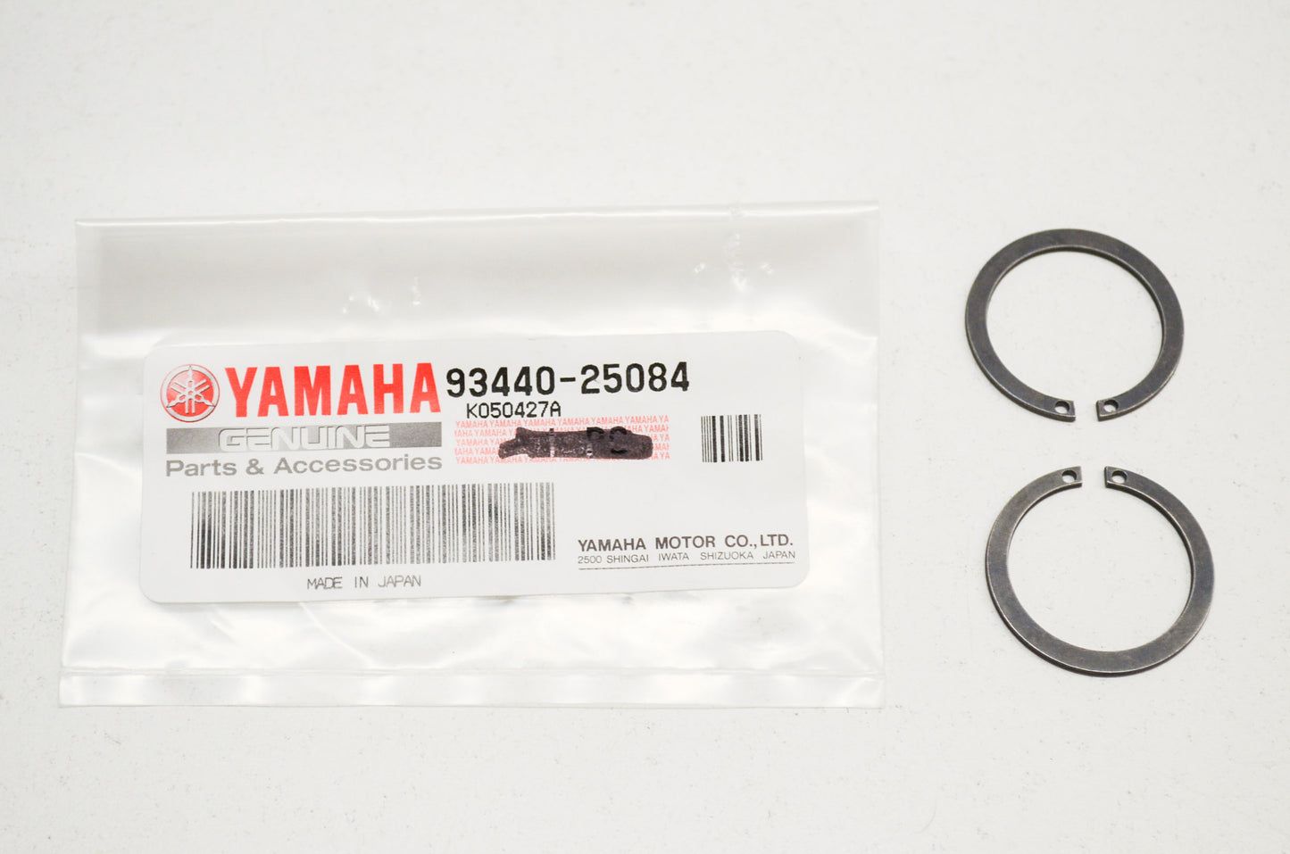 OEM Yamaha 93440-25084-00 Outer Circlip Qty 2 NOS