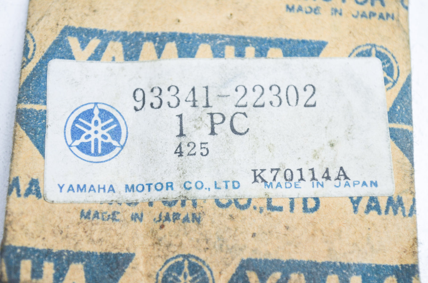 OEM Yamaha 93341-22302-00 Flat Bearing #41 NOS
