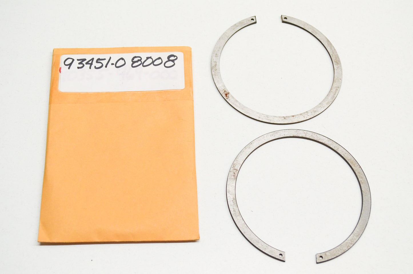 OEM Yamaha 93451-08008-00 Inner Circlip Qty 2 NOS
