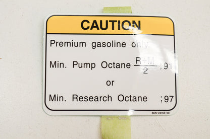 OEM Yamaha 8DN-2415E-00-00 Caution Label NOS