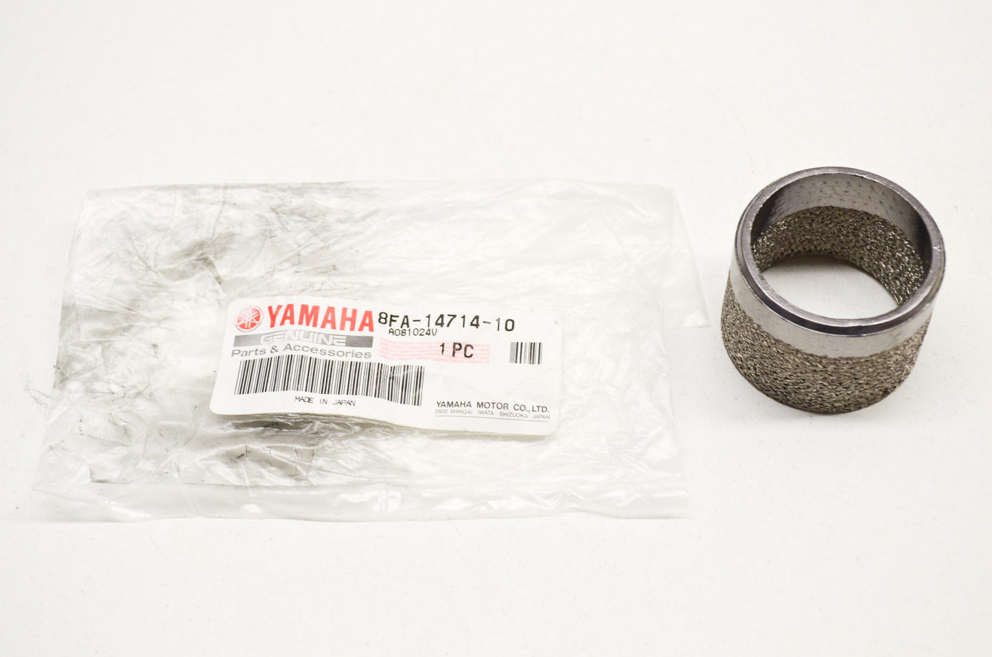 OEM Yamaha 8FA-14714-10-00 Muffler Gasket NOS