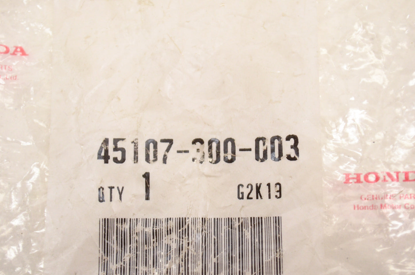 OEM Honda 45107-300-003 Piston NOS