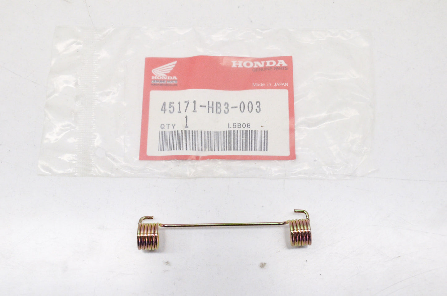 OEM Honda 45171-HB3-003 Brake Spring A NOS
