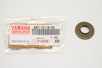OEM Yamaha 4X7-12116-00-00 Valve Spring Seat NOS