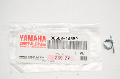 OEM Yamaha 90508-14352-00 Torsion Spring NOS