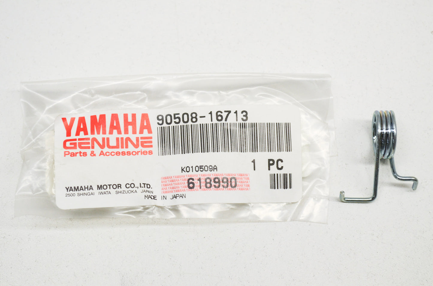 OEM Yamaha 90508-16713-00 Torsion Spring NOS