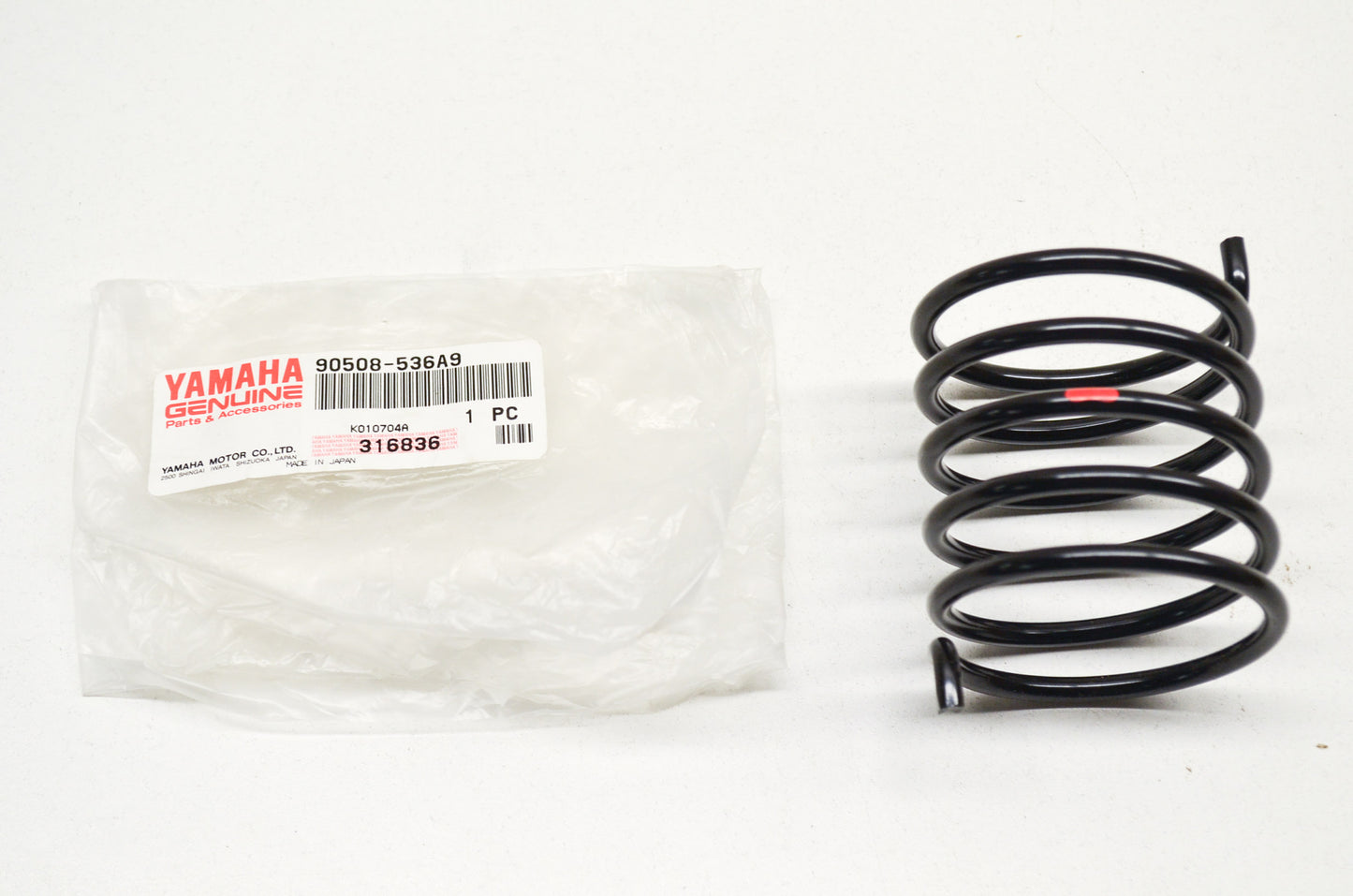 OEM Yamaha 90508-536A9-00 Torsion Spring NOS