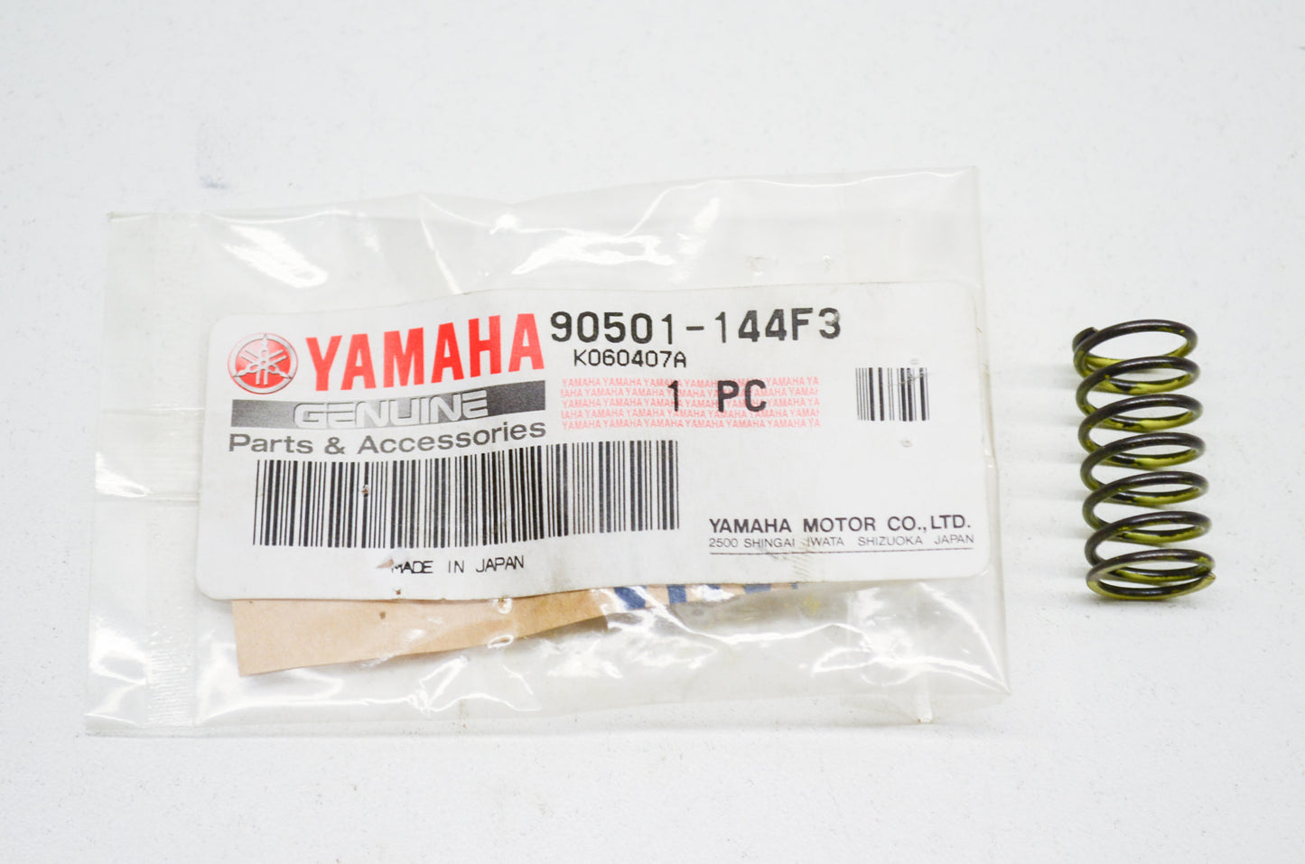 OEM Yamaha 90501-144F3-00 Compression Spring NOS