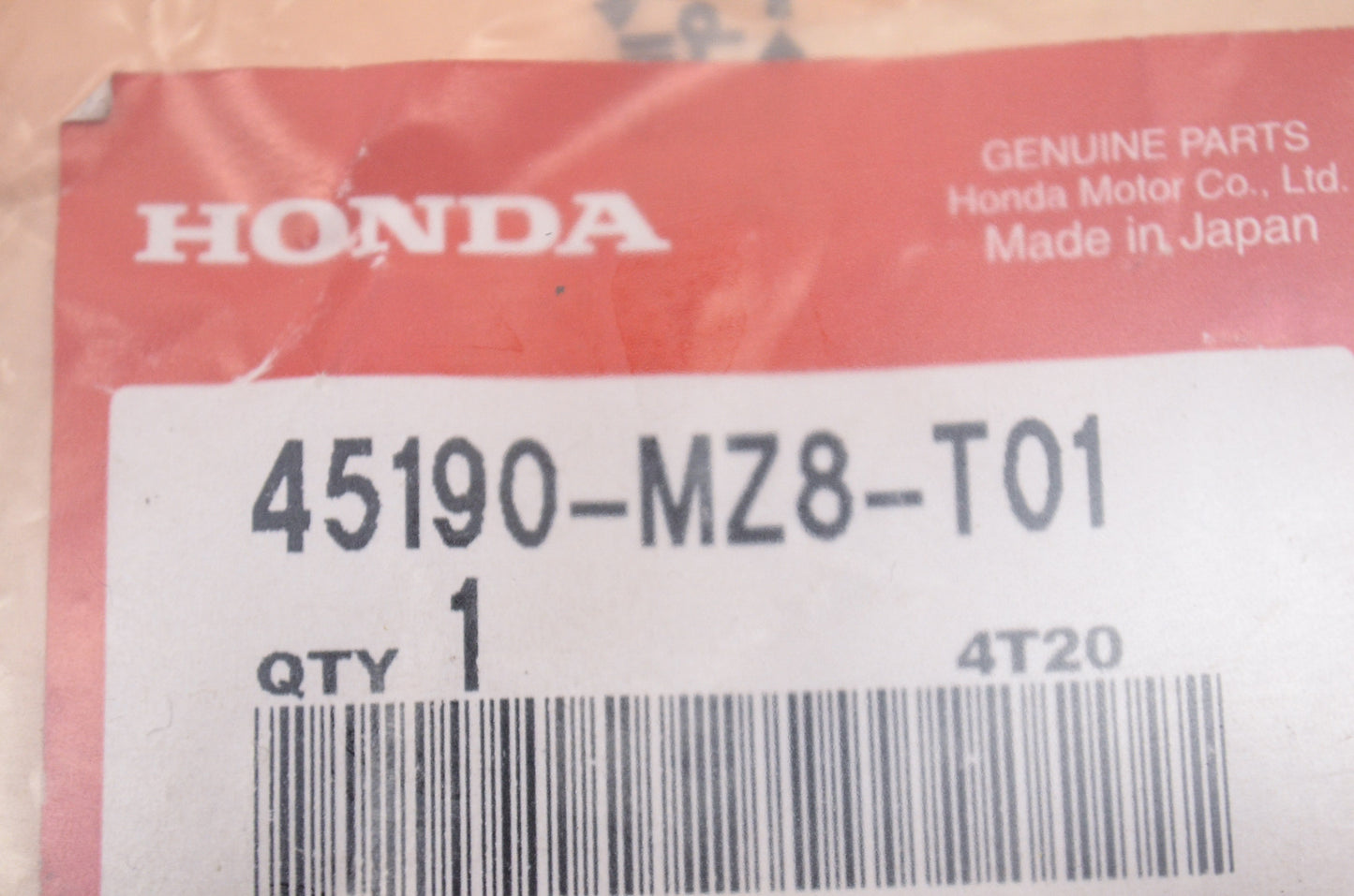 OEM Honda 45190-MZ8-T01 Bracket Sub-Assembly NOS