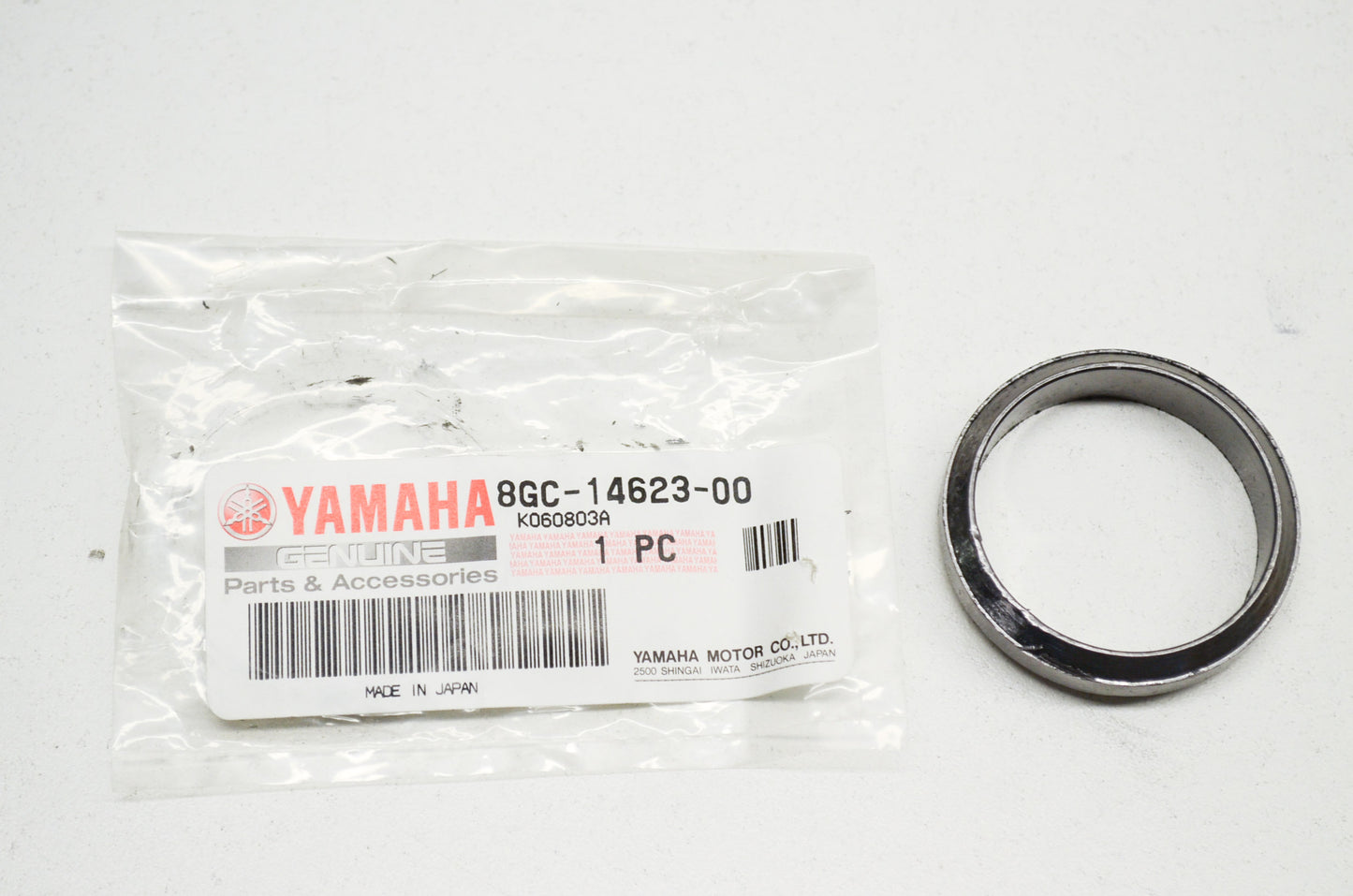 OEM Yamaha 8GC-14623-00-00 Exhaust Pipe Gasket NOS
