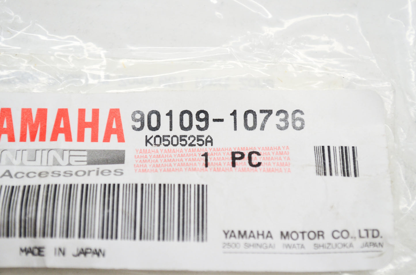 OEM Yamaha 90109-10736-00 Bolt NOS