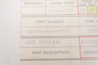 OEM Honda 61304-968-003 Special Nut NOS