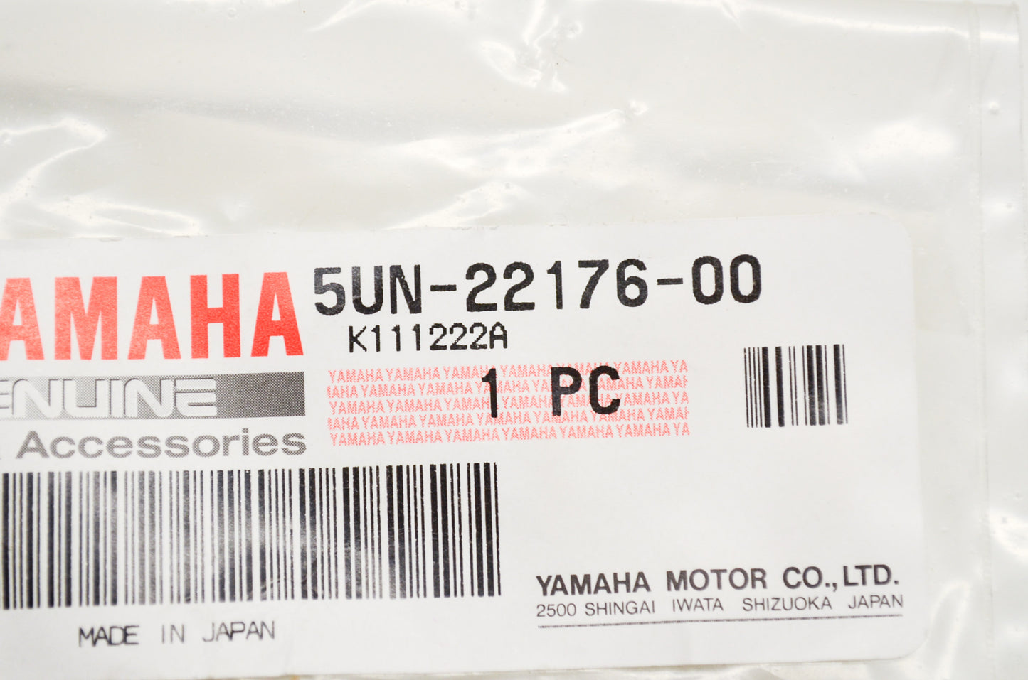 OEM Yamaha 5UN-22176-00-00 Bearing NOS