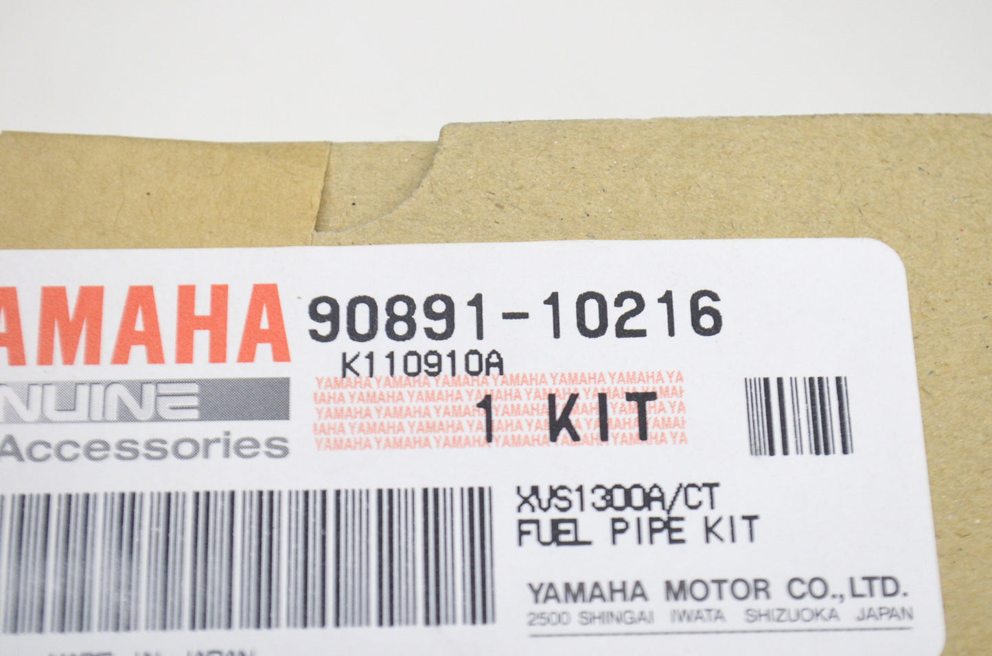 OEM Yamaha 90891-10216-00 Fuel Pipe Kit NOS