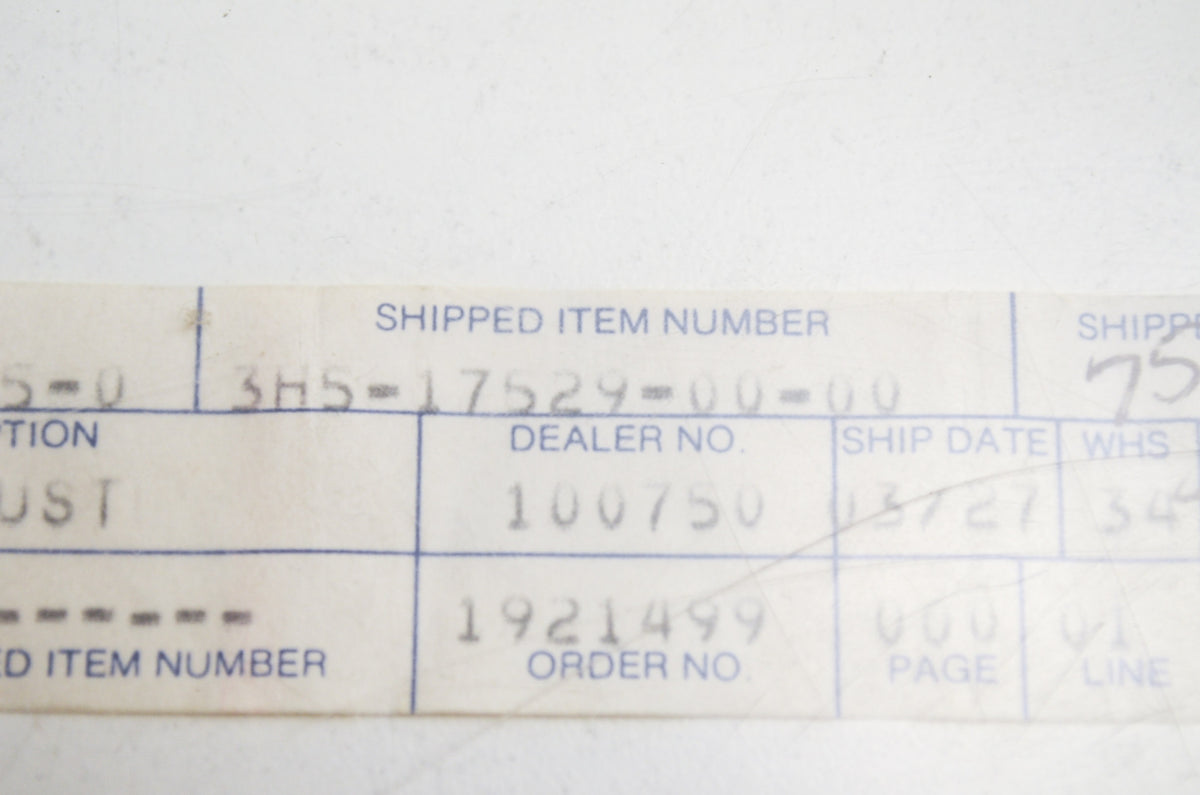 OEM Yamaha 3H5-17529-00-00 Thrust Washer NOS
