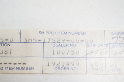 OEM Yamaha 3H5-17529-00-00 Thrust Washer NOS