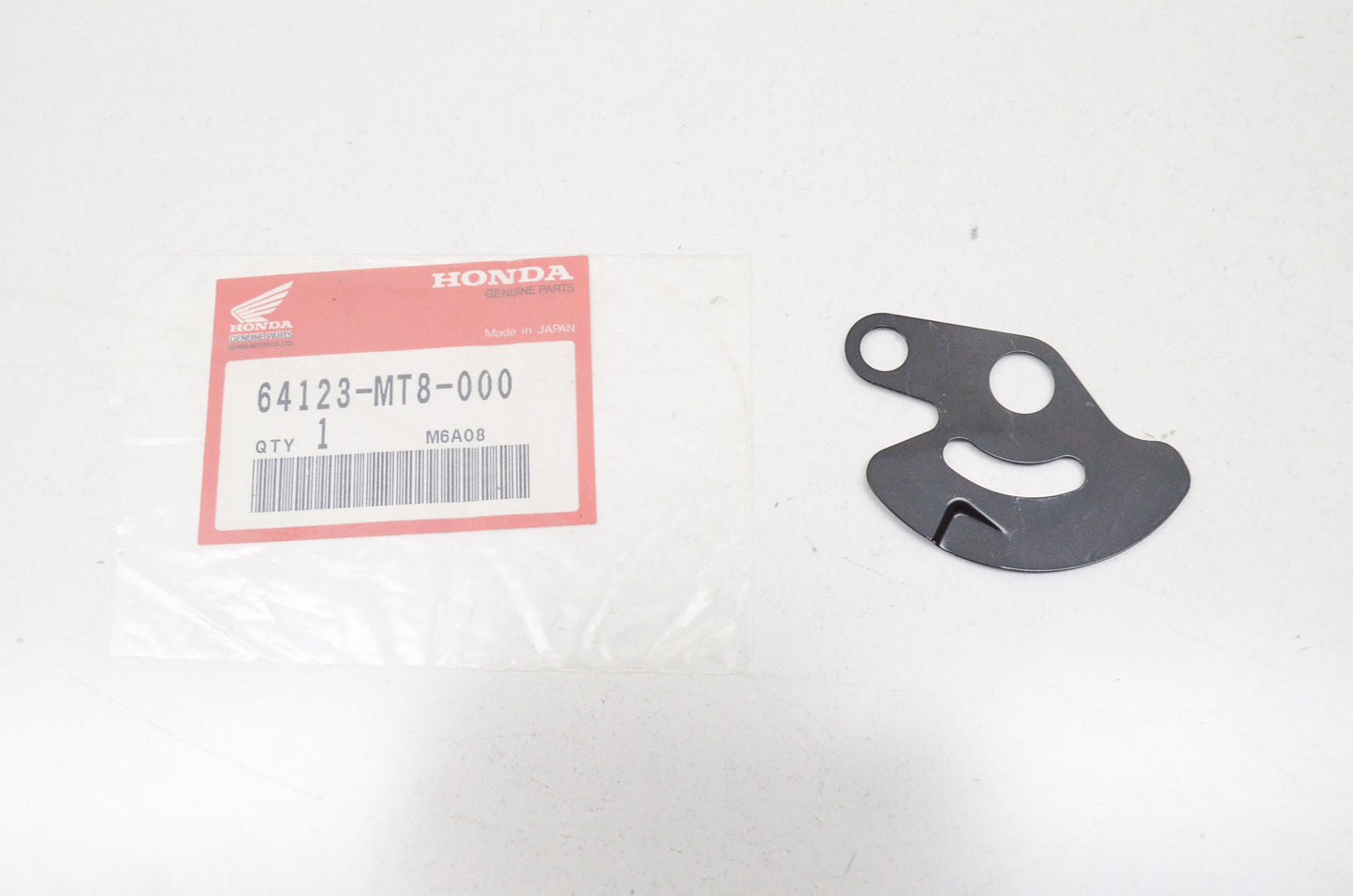 OEM Honda 64123-MT8-000 Right Lever Side Plate NOS
