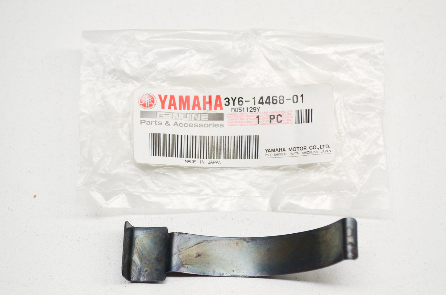 OEM Yamaha 3Y6-14468-01-00 Element Fitting Plate NOS