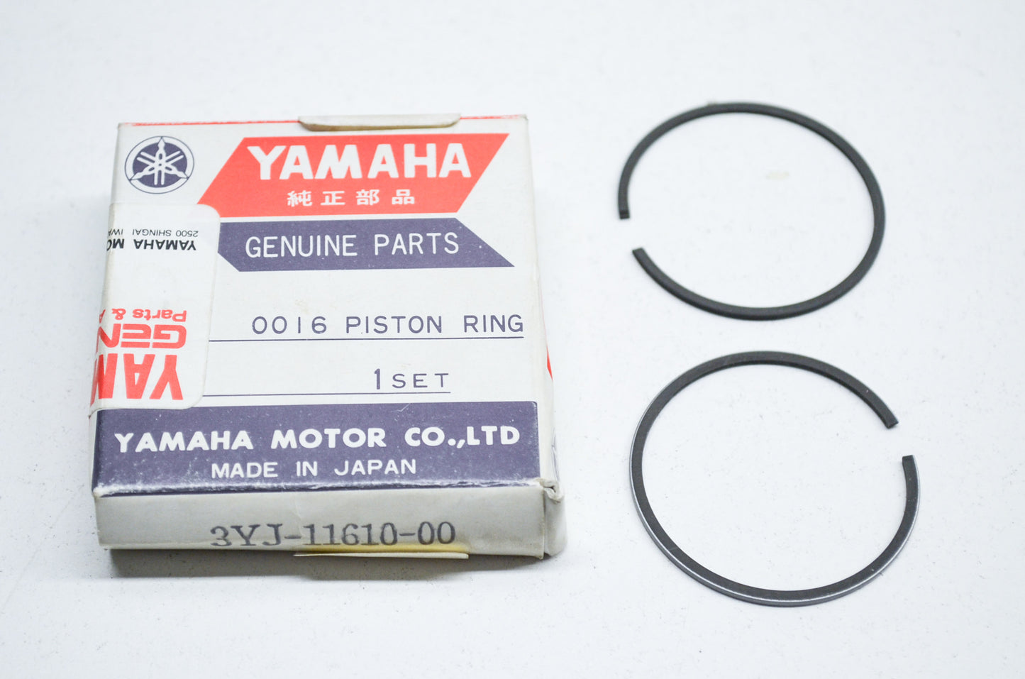 OEM Yamaha 3YJ-11610-00-00 Piston Ring Set NOS
