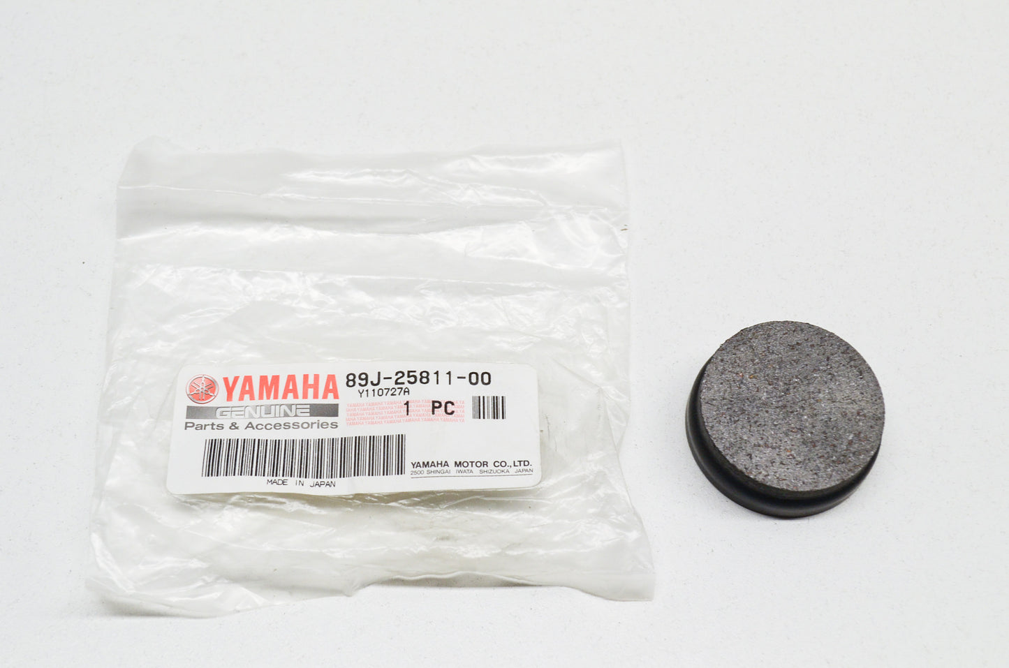 OEM Yamaha 89J-25811-00-00 Brake Pad NOS