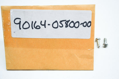 OEM Yamaha 90164-05800-00 Tapping Screw Qty 2 NOS