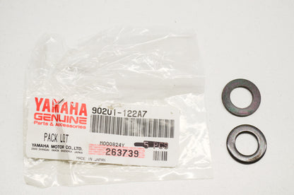 OEM Yamaha 90201-122A7-00 Plate Washer Qty 2 NOS