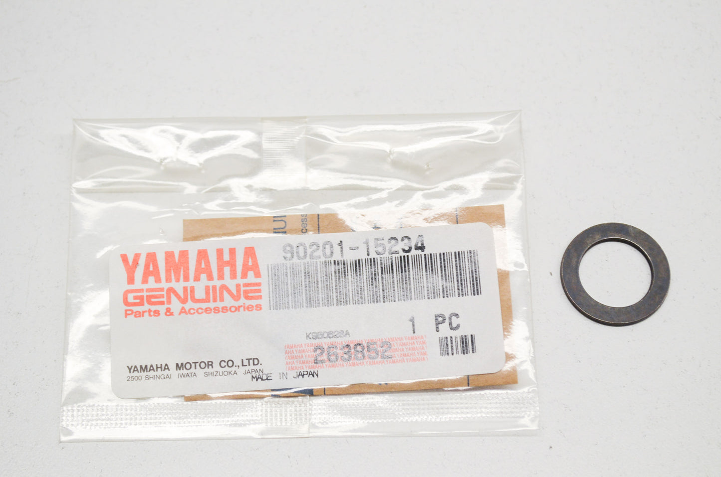OEM Yamaha 90201-15234-00 Plate Washer NOS