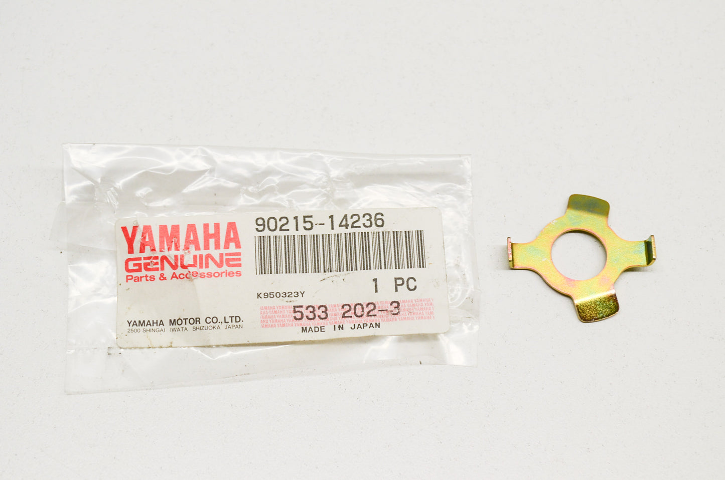OEM Yamaha 90215-14236-00 Lock Washer NOS