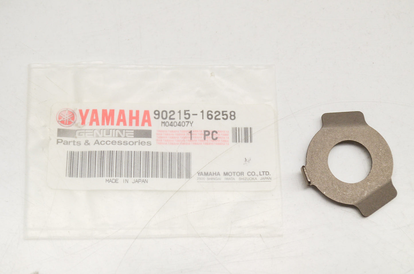 OEM Yamaha 90215-16258-00 Lock Washer NOS