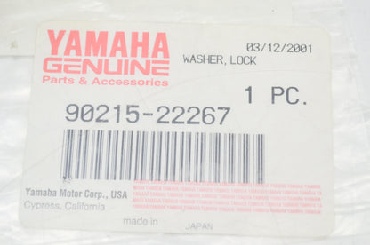 OEM Yamaha 90215-22267-00 Lock Washer NOS