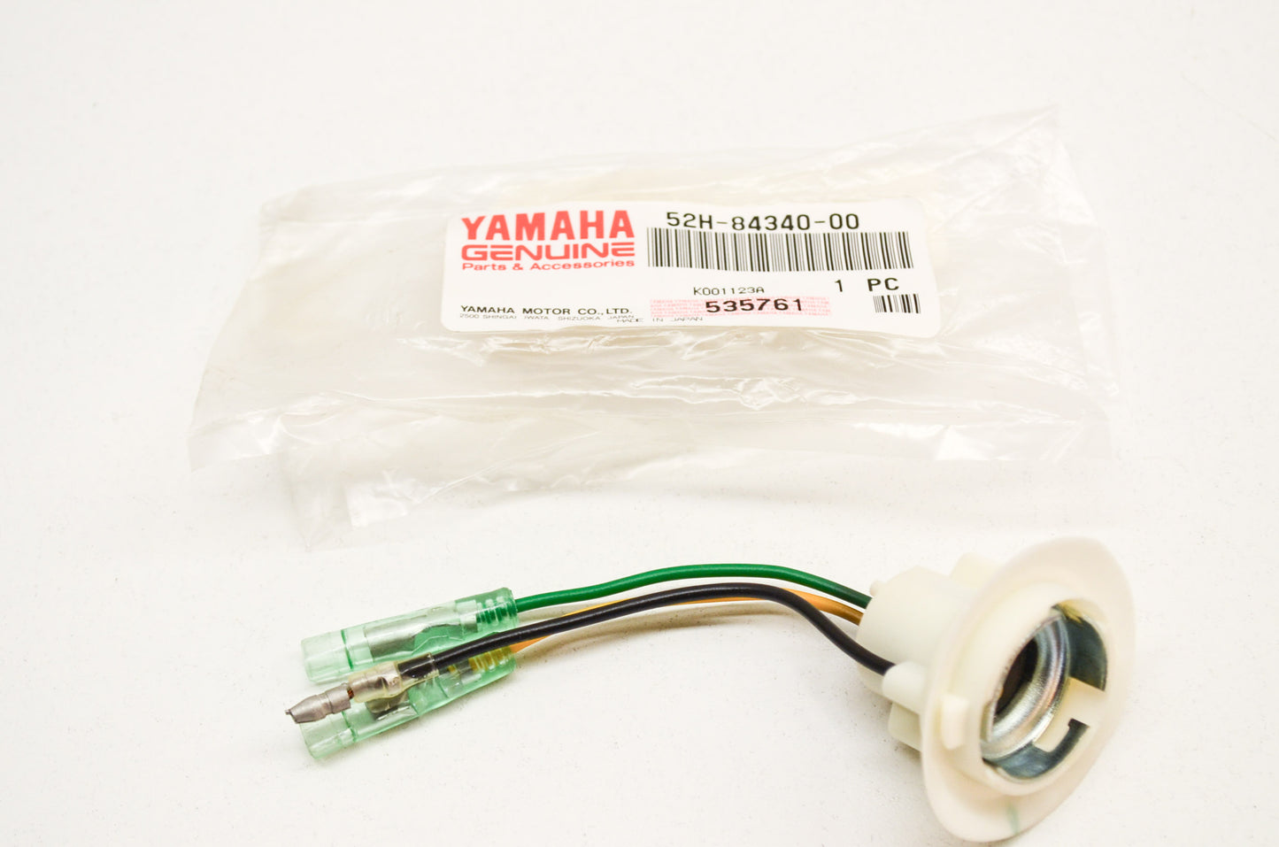 OEM Yamaha 52H-84340-00-00 Socket Cord Assembly 1 NOS
