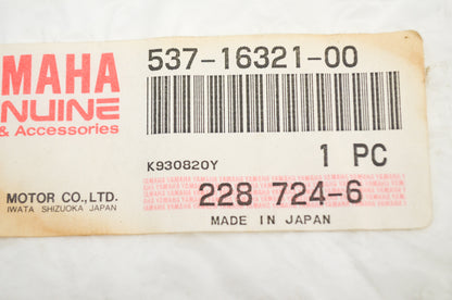 OEM Yamaha 537-16321-00-00 Friction Plate NOS