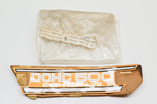 OEM Yamaha 371-21786-10-00 Emblem 6 NOS