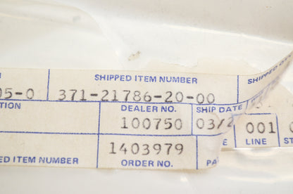 OEM Yamaha 371-21786-20-00 Emblem 6 NOS
