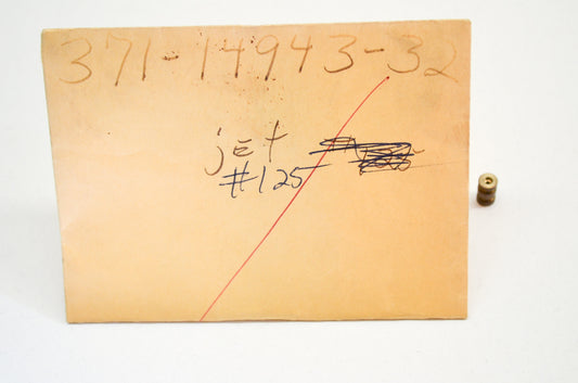 OEM Yamaha 371-14943-32-00 Main Jet NOS