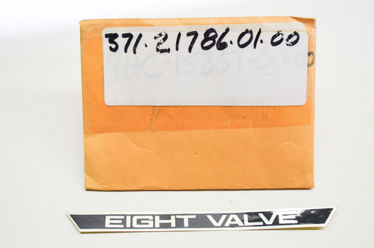 OEM Yamaha 371-21786-01-00 Emblem 6 NOS