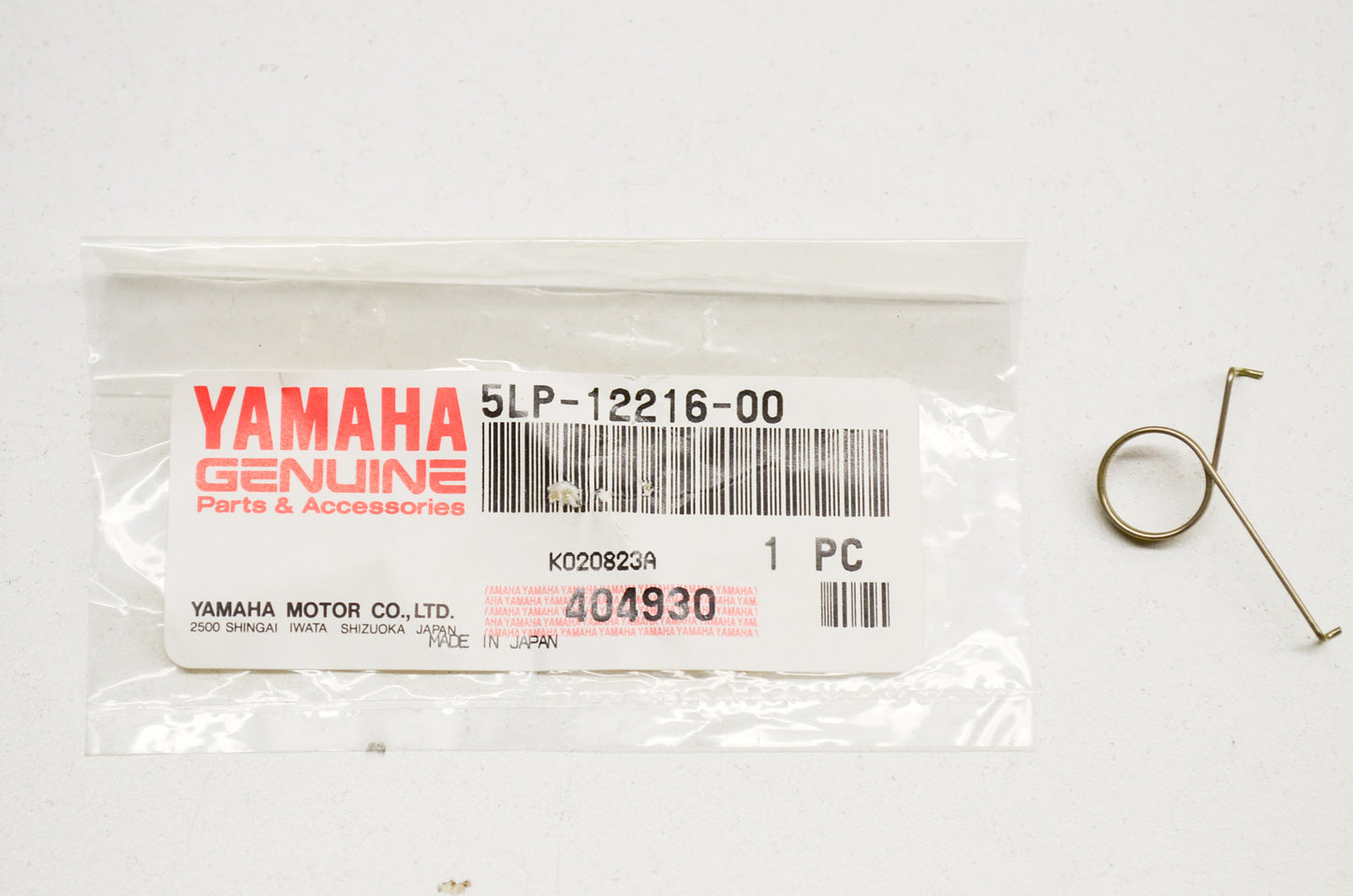 OEM Yamaha 5LP-12216-00-00 Spring NOS